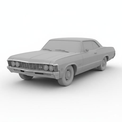 Chevrolet Impala SS car display model, low poly car STL, 2000s tuner car STL, modern car STL, 1:64 car STL, electric car STL, car 3D model, resin car STL, French rally car STL, tuned car STL, race car STL, 1930s car STL, classic V8 car STL, 1:32 car STL,