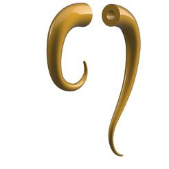 earring 3.jpeg Archivo STL Pendiente (curvado como una pata de pulpo) - Comercial・Objeto imprimible en 3D para descargar, dwain