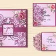 5.jpg Package of 7 Invitations wedding, baptism, XV years, Anniversary...  - Vector laser cutting and engraving