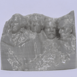 Stylized Mount Rushmore