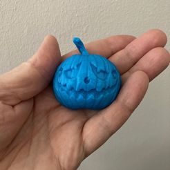 IMG_3884.jpg Archivo OBJ Calabaza Imán de nevera nº 1・Modelo para descargar e imprimir en 3D