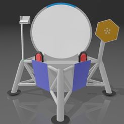 ALEXA_ECHO_POP_MODULO_LUNAR.jpg Fichier STL Supporter Alexa Echo Pop Modulo Lunar・Design pour impression 3D à télécharger