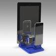 iPhone Tablet Watch Stand (1).jpg iPhone, Watch and iPad Docking Station - MODULAR Design