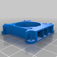 Body21.png 30 mm fan adaptor to replace turbo fan for anycubic delta