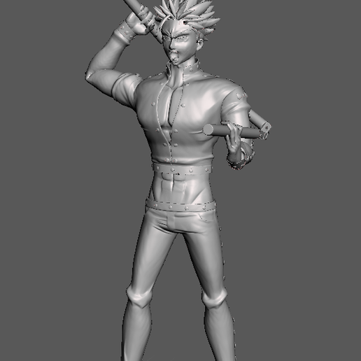 3.png Ban (Sieben Todsünden) 3D Modell