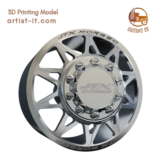 JTX FRONT CAPO DUALLY WHEEL 3D MODEL