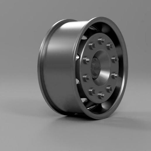 🚚 Daf XF105 Truck Wheels 1/24・ STL File for 3D printing・Cults