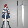 Slide3.png Erza's Sword - Fairy Tail