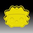 LisaSimpson-VACUUM-PIECE.jpg Fichier STL MOULE POUR BOMBE DE BAIN LISA SIMPSON・Objet imprimable en 3D à télécharger