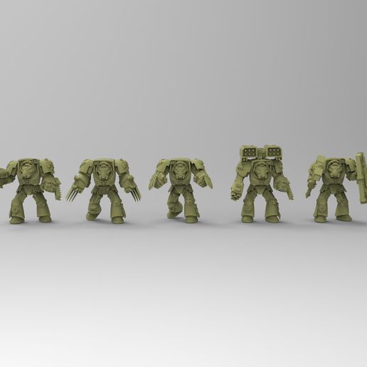 DEATHWING TERMINATOR BUILDER 3D model