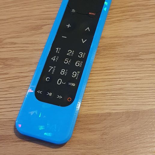 Étui housse coque de protection télécommande Orange 3D model