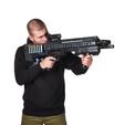 SG-8S-Slugger-replica-prop-from-Helldivers-2-by-Blasters4Masters_2.jpg SG-8S Slugger Helldivers 2 Weapon shotgun prop replica gun