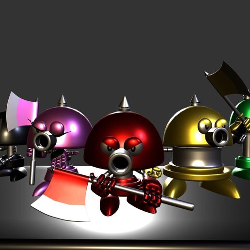 STL File Super Mario RPG 3D Model 3D printable 3D model