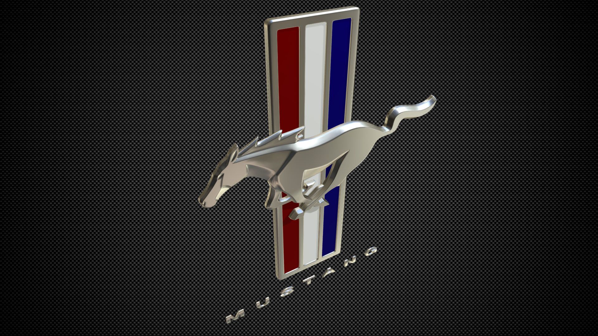 Fichier Stl Logo De La Mustang De Ford・modèle à Télécharger Et à