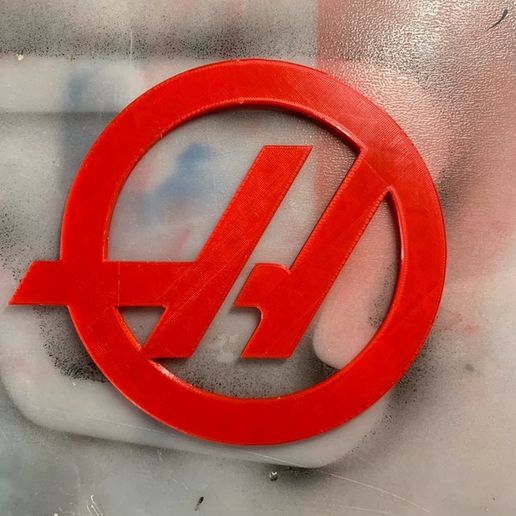 Haas Logo 3D model