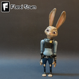 Flexi-Town-Rabbit,-Judy-Hopps-I2.png Flexi Print-in-Place Rabbit, Judy Hopps