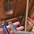 Flex-tool-holder.jpg Держатель для инструментов FLEX - совместим со стойкой для инструментов Gardena combisystem