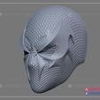 Spiderman_2099_Mask_STL_3d_print_model_09.jpg Spiderman 2099 Helmet - Marvel Cosplay Mask