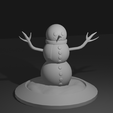 Snowman_Base.png Snowman With Changeable Hats