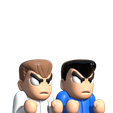 Kunio2.png Kunio kun figures (sprite version)