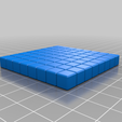 08_Square.png Montessori Math Beads / Cubes