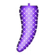 Medium Jalapeno.stl Floppy Jalapeno - PexPeppers