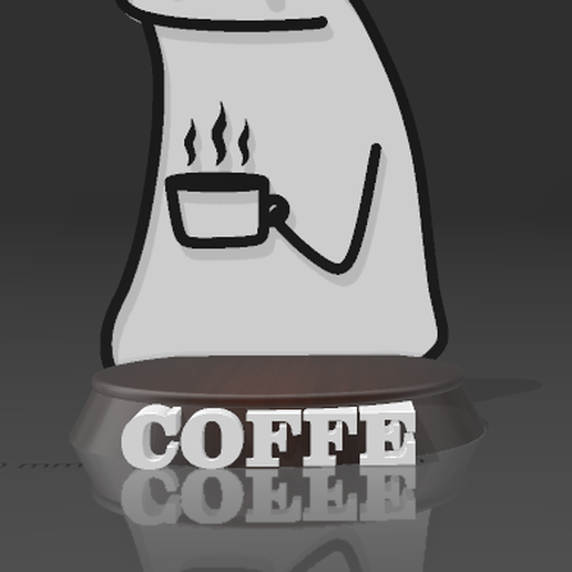 flork coffe 3D model