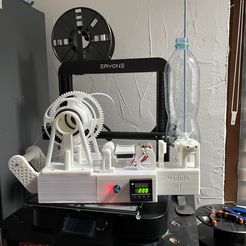 PETmachine, make Your own filament from plastic bottles at home!
