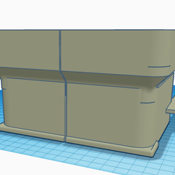 Capture444.png Fichier STL bac monocoque rehausse 5cm avec passe fil・Plan à imprimer en 3D à télécharger