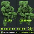 comoren GL ae 7 FALL@UT HOBBIES STL DOWNLOAD Mariners Blight 28mm Infantry Set