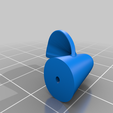 Whopper_Plopper_Tail.png Free STL file Whopper Plopper 2 fishing lure (one piece)・Template to download and 3D print