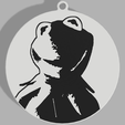 Kermit-Ornament-v2.png La Rana Gustavo - Adorno de Navidad