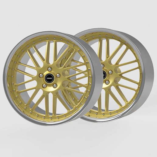 📁 Staggered Rim Set - Simmons Wheels 