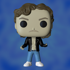 frente.png Archivo STL Funko Billy - Stranger things・Modelo para descargar y imprimir en 3D