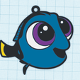 baby-dory.png Baby Dory Keychain