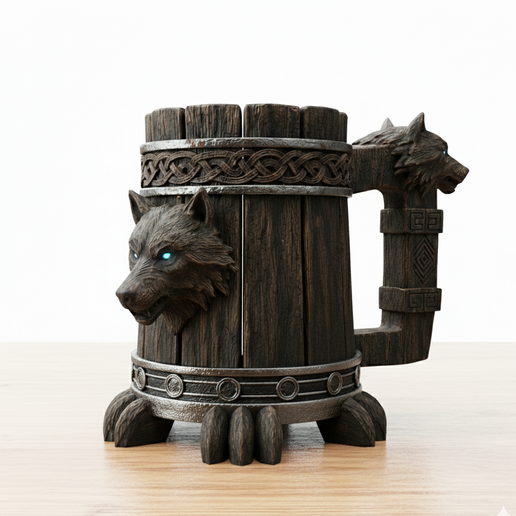 Viking Mug Set - Premium Collection (4 Models) | STL Files for 3D  Printing STL File for 3D printingCults
