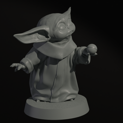 Captura-de-pantalla-66.png Fichier STL Bébé Yoda, Grogu.・Plan pour impression 3D à télécharger