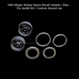 Nuevo-proyecto-2022-02-18T141326.020.png 1969 Mopar Kelsey Hayes Recall wheels / Rim - For model kit / custom diecast car