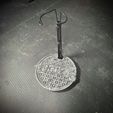 IMG_7570.jpg TMNT Sewer Cover for 1/4 scale figure stand Great for NECA 16" Turtles