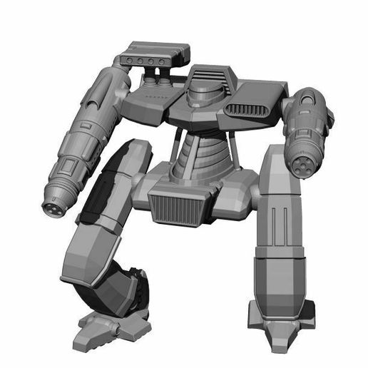 KrakenNarrow.jpg Alternative Kraken for Battletech