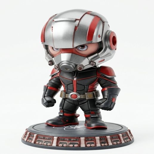 Tiny Hero, Big Heart! Chibi Ant-Man Ready for 3D Printing