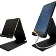 preto-08.jpg Cell phone holder, support table