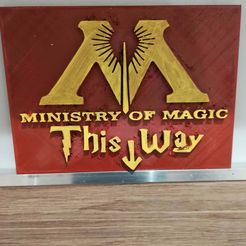IMG_20181218_185112.jpg Free STL file Harry potter : Ministry of Magic・3D printer model to download