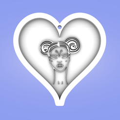 изображение_2022-05-21_220350199.png STL file Key pendant, heart, Aries・3D printable design to download, monet