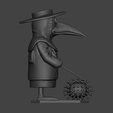 Plague_Doctor_34.png STL file Plague Doctor・3D printer design to download, MWopus
