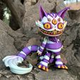 3.jpg Fichier STL 🐈Articulé Creepy Cat 🐈・Design à télécharger et à imprimer en 3D