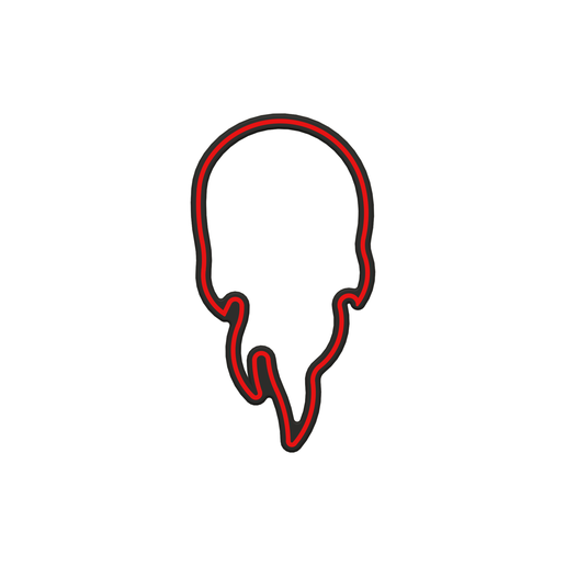 Fireball Cookie Cutter STL File - 4 inches