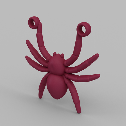 Spider Pendant 3D model