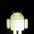 2_display_large.JPG Android Robot LED Nightlight/Lamp