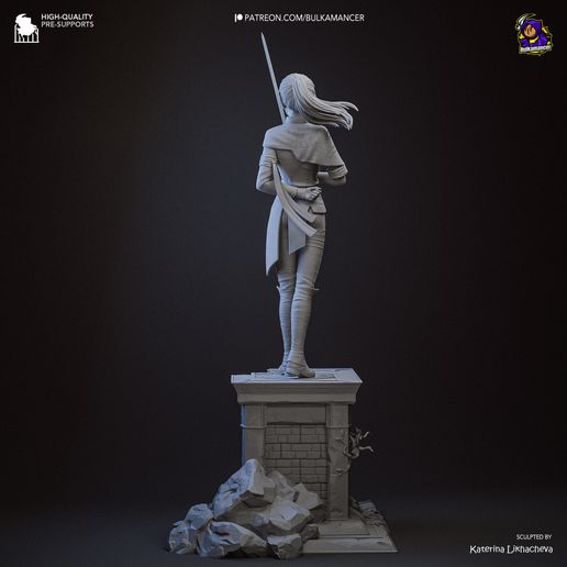 Maelle_grey-5.jpg Maelle | Clair Obscur: Экспедиция 33 | 341 мм